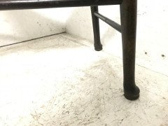 Liberty & Co Attr an Oak Side Stool with Sea Grass Seat, Turned Handles and Legs - Thumbnail 9