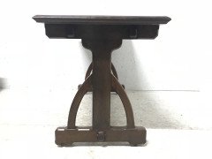 AWN Pugin Attributed Gillows Lancaster. A Gothic Revival Walnut Library Table. - Thumbnail 4