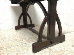 AWN Pugin Attributed Gillows Lancaster. A Gothic Revival Walnut Library Table. - Thumbnail 7