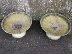 Willy Guhl for Eternit, Mint Pair of Mid- Century Modern Concrete Garden Planters - Thumbnail 3