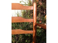 E Gardiner & P Clissett 3 Arts & Crafts Cotswold School Ladder Back Armchairs - Thumbnail 4