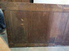 A W N Pugin, attributed, Four Pieces of Gothic Revival Oak Linen Fold Paneling - Thumbnail 16