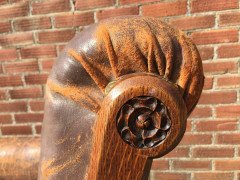 A W N Pugin, a Rare Oak Armchair Probably Designed for the Speaker's House - Thumbnail 9
