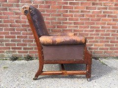 A W N Pugin, a Rare Oak Armchair Probably Designed for the Speaker's House - Thumbnail 2