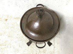 C F A Voysey, an Arts & Crafts Copper Coal Bucket with Hand Formed Iron Details - Thumbnail 3