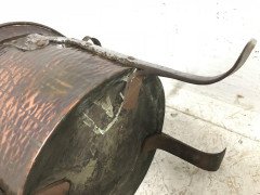 C F A Voysey, an Arts & Crafts Copper Coal Bucket with Hand Formed Iron Details - Thumbnail 12