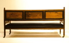 Anglo-Japanese Mahogany Settee by E.W. Godwin and probably made by William Watt - Thumbnail 1