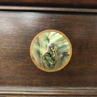 Exceptional Double Bed by Shapland & Petter with Stylised Floral Inlays - Thumbnail 1