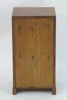 Romney Green, Style Of, an Arts & Crafts Cotswold School Walnut Bedside Cabinet - Thumbnail 5