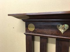 Exceptional Double Bed by Shapland & Petter with Stylised Floral Inlays - Thumbnail 7
