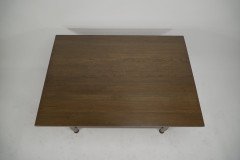 Wylie and Lochhead Attributed, An Arts & Crafts Glasgow School Oak Dining Table - Thumbnail 5