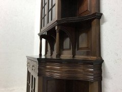 George Jack for Morris & Co. Fine Mahogany Glazed Bookcase - Thumbnail 7