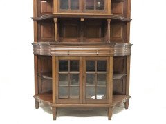 George Jack for Morris & Co. Fine Mahogany Glazed Bookcase - Thumbnail 6
