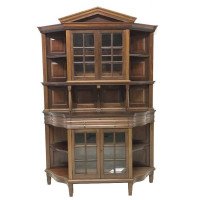 George Jack for Morris & Co., Fine Mahogany Glazed Bookcase