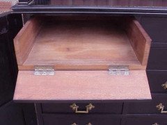Dr Christopher Dresser attributed, An Aesthetic Movement Ebonised Music Cabinet - Thumbnail 9