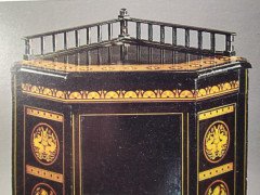 Dr Christopher Dresser attributed, An Aesthetic Movement Ebonised Music Cabinet - Thumbnail 20