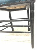 E W Godwin attri, A Pair of Anglo-Japanese Side Chairs with Radiating Spindles - Thumbnail 3