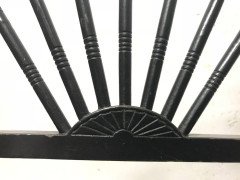 E W Godwin attri, A Pair of Anglo-Japanese Side Chairs with Radiating Spindles - Thumbnail 4