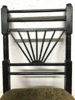 E W Godwin attri, A Pair of Anglo-Japanese Side Chairs with Radiating Spindles - Thumbnail 6