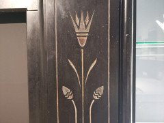 Dr C Dresser, Important Aesthetic Movement Marble Fire Surround with Bulrushes - Thumbnail 5