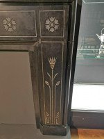 Dr C Dresser, Important Aesthetic Movement Marble Fire Surround with Bulrushes - Thumbnail 10