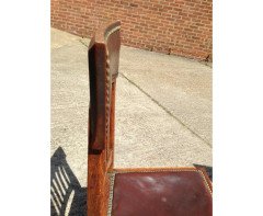 Heal's (attributed). a Set of Eight English Arts & Crafts Oak Dining Chairs - Thumbnail 11