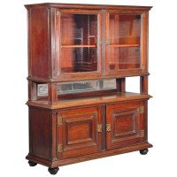 E. W. Godwin, attributed. An Anglo-Japanese Rosewood Sideboard