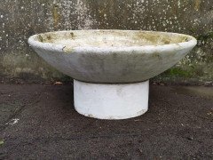 Willy Guhl for Eternit, a Mid- Century Modern Concrete Garden Planter with Stand - Thumbnail 2