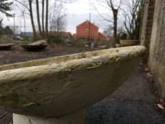 Willy Guhl for Eternit, a Mid- Century Modern Concrete Garden Planter with Stand - Thumbnail 4