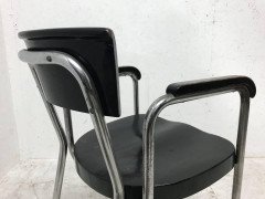 Emile Guillot Tubular Steel Modernist Armchair Made by Thonet - Thumbnail 6