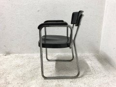 Emile Guillot Tubular Steel Modernist Armchair Made by Thonet - Thumbnail 7