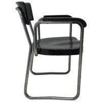 Emile Guillot for Thonet – Tubular Steel Modernist Armchair