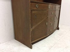 E. A. Taylor Wylie & Lochhead. An Exhibition Quality Glasgow School Oak Sideboard - Thumbnail 9