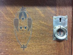 E. A. Taylor Wylie & Lochhead. An Exhibition Quality Glasgow School Oak Sideboard - Thumbnail 6