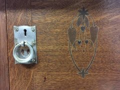 E. A. Taylor Wylie & Lochhead. An Exhibition Quality Glasgow School Oak Sideboard - Thumbnail 5