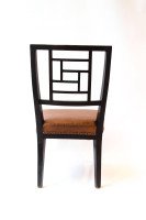 E. W. Godwin Probably for William Watt. an Anglo- Japanese Ebonized Side Chair - Thumbnail 4