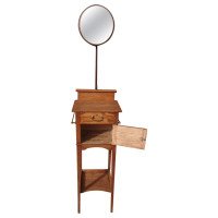 Shapland & Petter, attributed. Arts & Crafts Gentleman's Wash or Shaving Stand