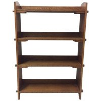 Wylie & Lochhead Attributed an Arts & Crafts Oak Bookcase - Thumbnail 6