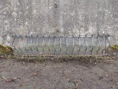French Iron Scroll Work Window or Patio Planter with Curved Ends on Shaped Feet - Thumbnail 7