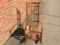 Cotswold School Rocking Chair Made From Ash by Edward Gardiner - Thumbnail 7