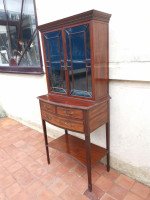 Collinson & Lock. Aesthetic Movement Anglo- Japanese Glazed Walnut Side Cabinet - Thumbnail 3
