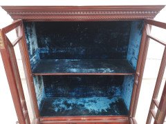 Collinson & Lock. Aesthetic Movement Anglo- Japanese Glazed Walnut Side Cabinet - Thumbnail 6