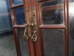 Collinson & Lock. Aesthetic Movement Anglo- Japanese Glazed Walnut Side Cabinet - Thumbnail 9