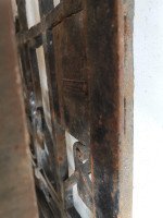 Tall Set of A&c Cast Iron Gates in the Glasgow Style with Split Heart Details - Thumbnail 17
