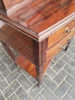 Collinson & Lock. Aesthetic Movement Anglo- Japanese Glazed Walnut Side Cabinet - Thumbnail 14