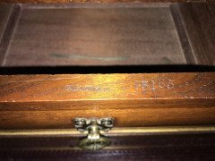 H.W. Batley Gillows & Co an Aesthetic Movement Walnut & Gilt Secretaire Bookcase - Thumbnail 19