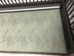 Liberty & Co. William Birch, an Arts & Crafts Dark Oak Settee with Angular Sides - Thumbnail 15