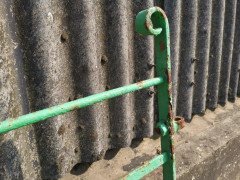 Pair of Mid Victorian Handwrought Iron Meadow Gates with Simple Scroll Details - Thumbnail 6