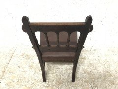 Bruce Talbert for Gillows & Co., a Rare Gothic Revival Walnut Side or Desk Chair - Thumbnail 6