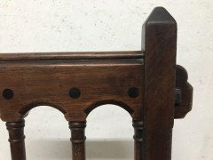 Bruce Talbert for Gillows & Co., a Rare Gothic Revival Walnut Side or Desk Chair - Thumbnail 8